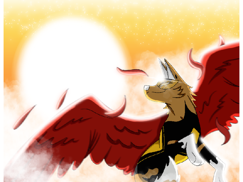 Flight - bnha fanart (+ Speedpaint and Tiktok)
