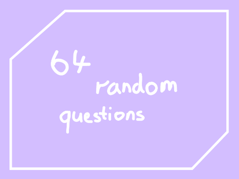64 Random Questions