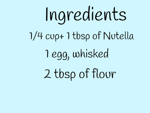 Mug Cake Recipe