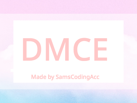 ✦ ┋ Dmce! <3