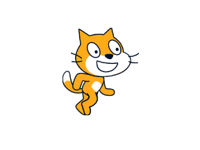 scratch cat walking