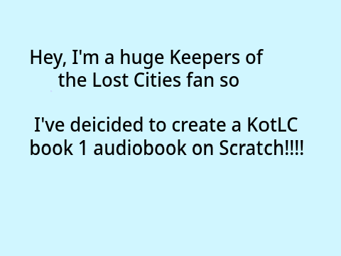 Simone's keeper of the lost cities auditon