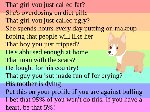 -Remix this if you are against bullying- remix