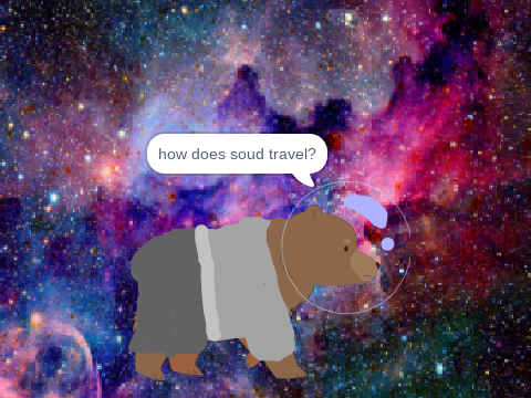 the sound game( with space bear)