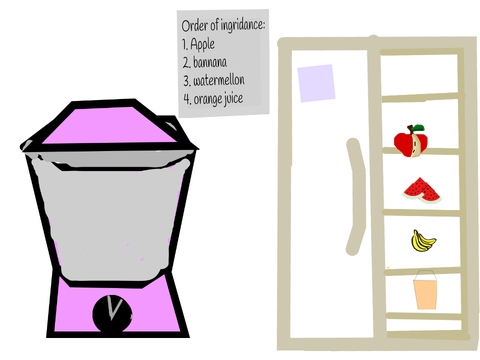 Smoothie maker! (Finished, will add more soon )