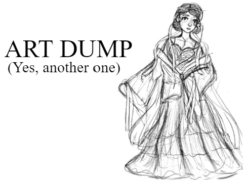Another Chaotic OneNote Art Dump