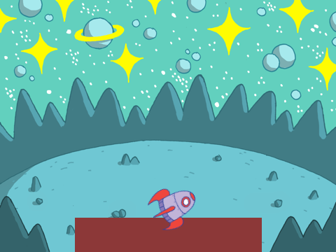Rocket landing game