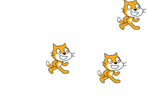 yeeting scratch cat