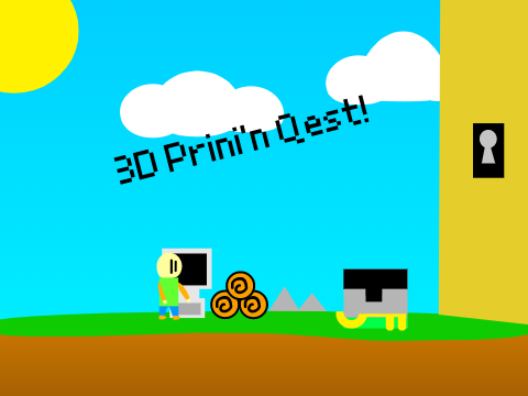 3D Prini'n Qest! || A Non-Mobile-Friendly Platformer