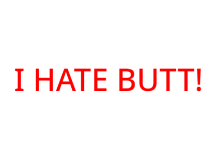 butt sucks