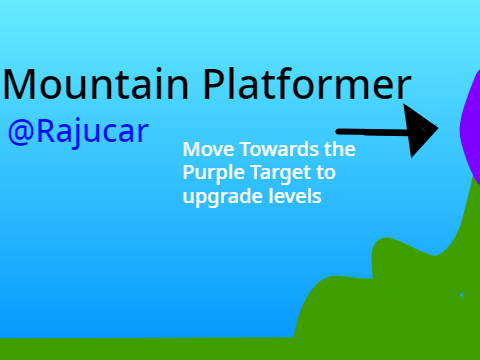Platformer Over Highest Heights Of Mountains And Cliffs - @Rajucar