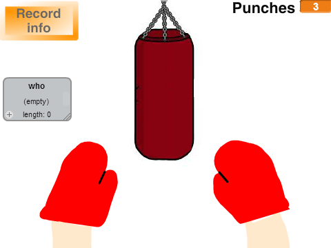 punching bag simulation