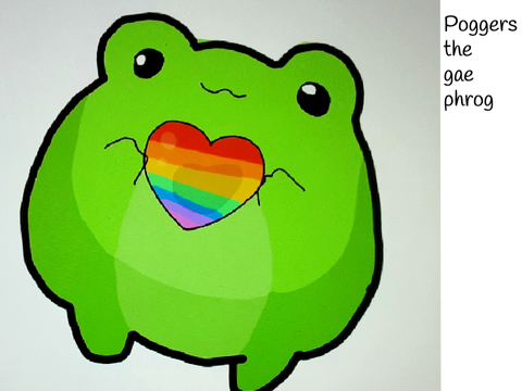 poggers the gae phrog