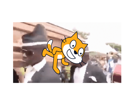 Scratch cats funeral 