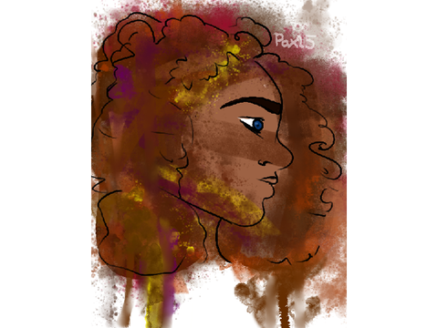 MY FIRST KRITA DRAWING!!