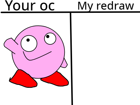 I will redraw your oc! remix