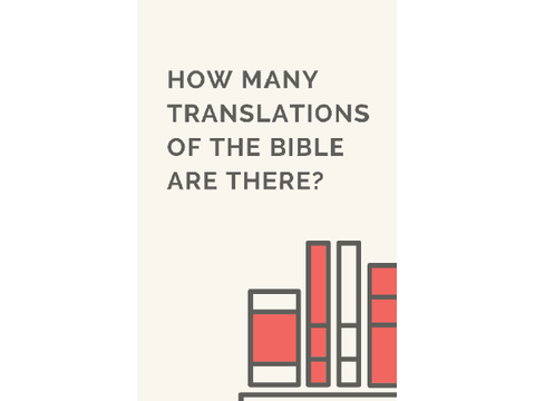 How many Translations of the Bible are there?