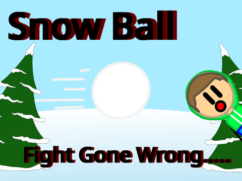 Snowball Fight Gone Wrong|| an Animation #animations #stories #IAMibrahim ✨ #games