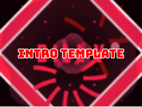 200 follower intro template! remix
