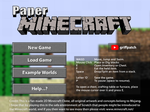 Paper Minecraft Updated (not a remake of parnapple) remix remix remix