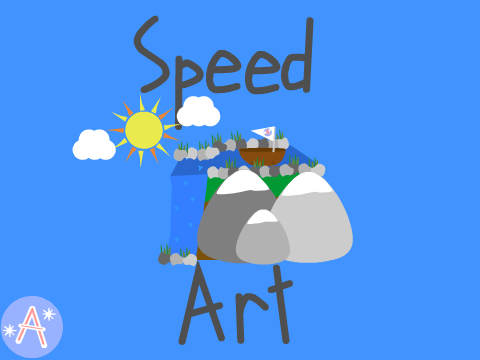 Waterfall speed art #1