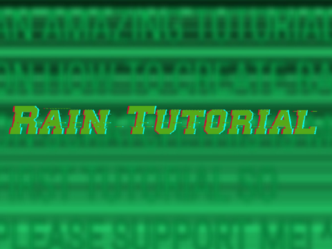 Rain Tutorial