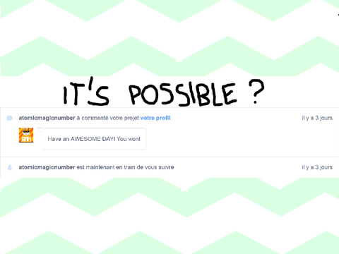 IT'S POSSIBLE? | a paralax