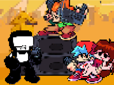 Tankman and BFGF - Stress but pixel