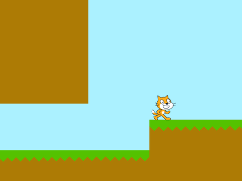 Simple cat Platformer Game 