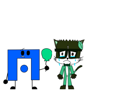 Billy gives you a happy balloon.