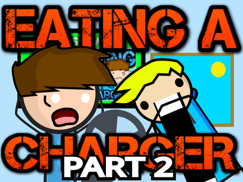 Eating a Charger... Ft. @Branedefalt | Part 2 | #Animations #Shorts #Eating #A #Charger