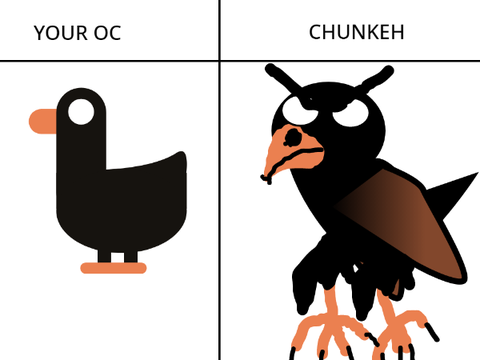 I will make your oc look stronger! remix remix