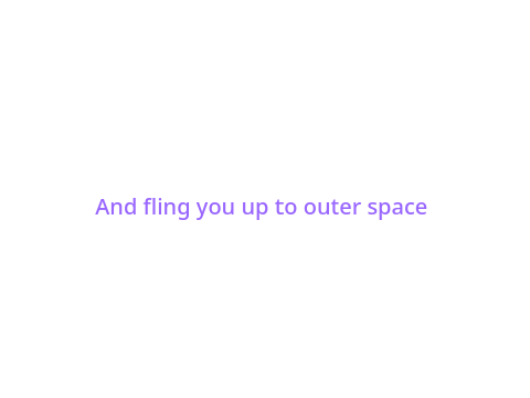 Twinkle twinkle little star im gonna hit you with a metal bar. 