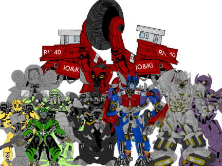 Transformers Bayverse drawings