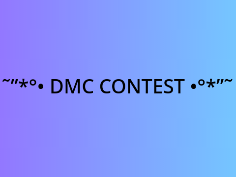 300 Follow DMC Contest (with prizes)