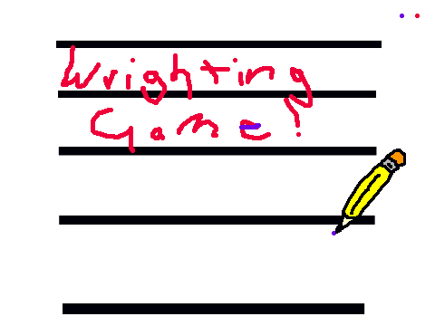 Writing game
