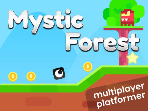 ☁ Mystic Forest - Multiplayer Scrolling Platformer #Games #Art #All