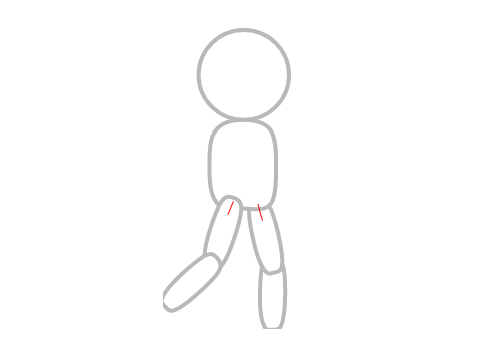Random leg movement
