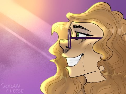 Redrawing an art piece one year later! 