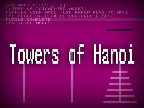 Towers of Hanoi remix