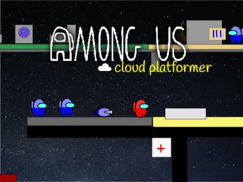 ☁online among us cloud platformer