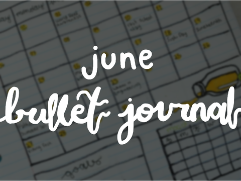 June Bullet Journal! :D