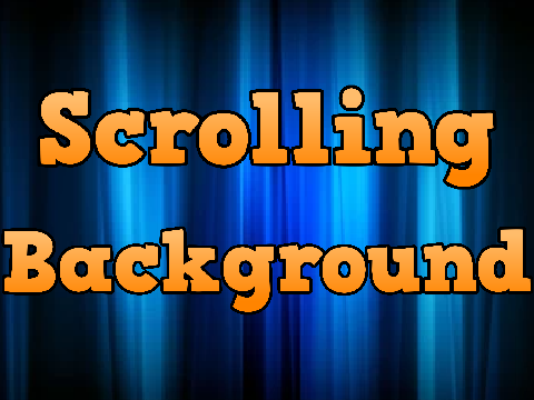 Scrolling Background Test