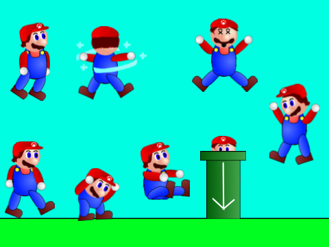 Mario Vector Art