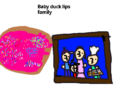 baby duck lip family