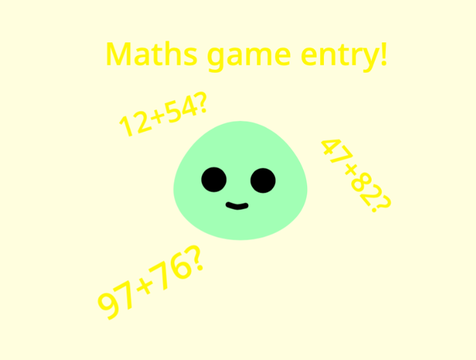 ✎ I Maths game! entry!