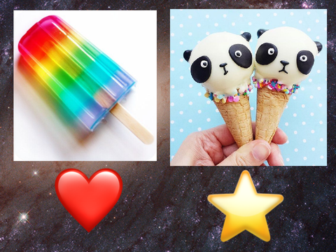 Popsicles or ice cream? Vote