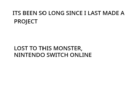 Its been so long