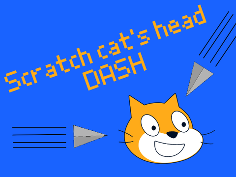 Scratch cat's head DASH