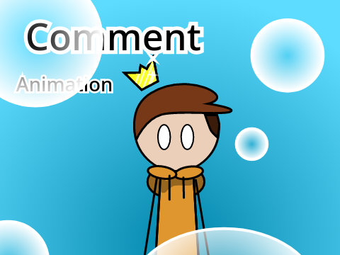 comment animation